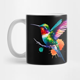 Watercolor Hummingbird Mug